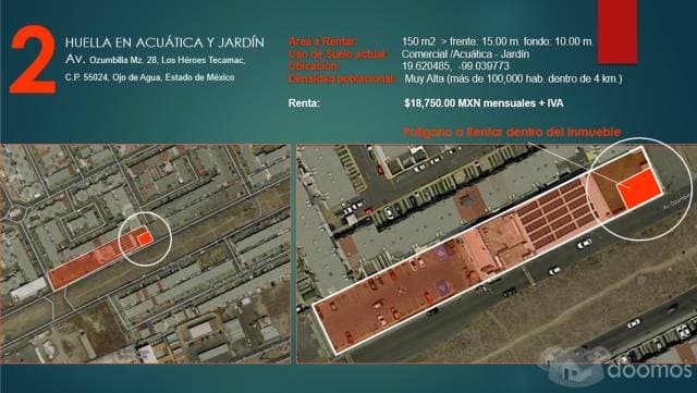 HUELLA COMERCIAL EN ACUÁTICA Y JARDÍN DE FIESTAS ACREDITADOS Y CON SÚPER CLIENTELA - 1