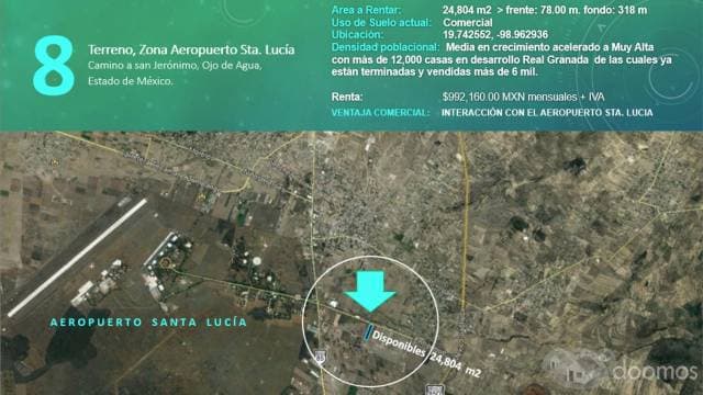 TERRENO EN ZONA DE NUEVO AEROPUERTO SANTA LUCÍA - 1
