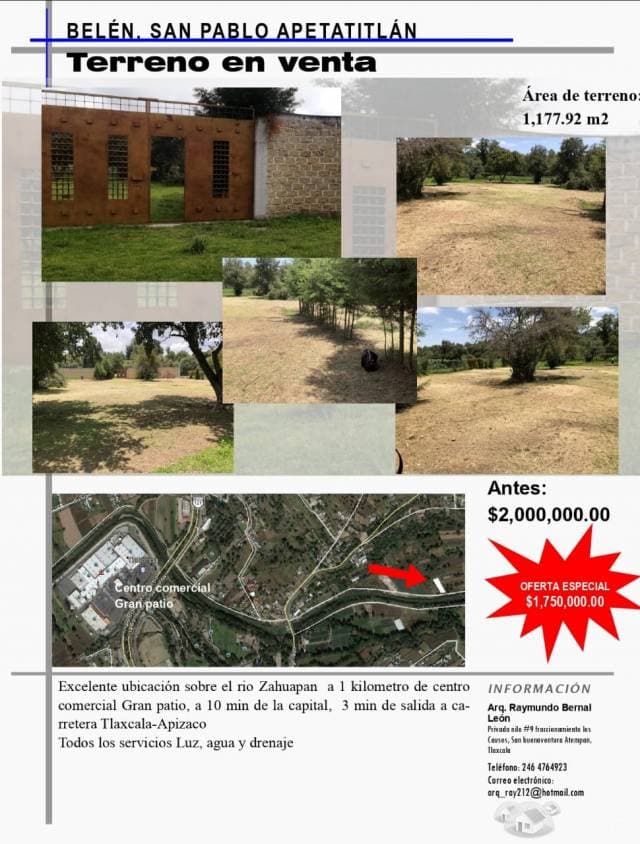 TERRENO EN VENTA - 1