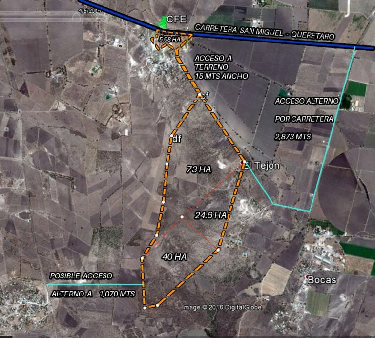 Terreno en venta 118 Hectáreas a 10min de San Miguel de Alle - 1