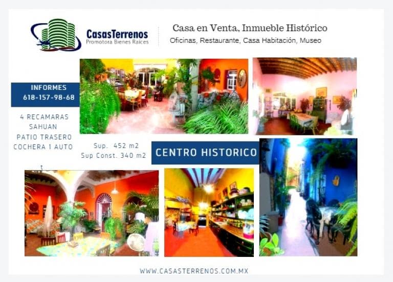 Casa en Venta, Histórica Antigua, Hermosa en Zona Centro - 1