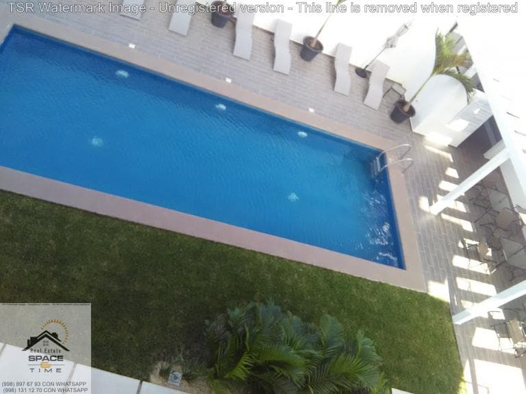 DEPA AMUEBLADO CON PISCINA - 1