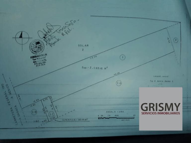Propiedad sobre carretera Federal 190 san sebastian Etla Oax - 1