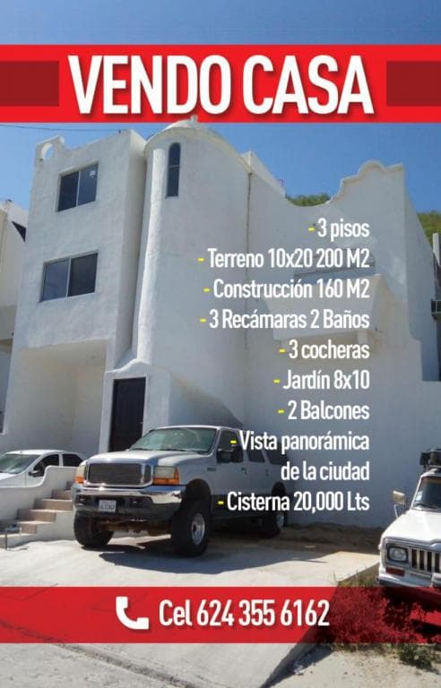 VENDO CASA AMPLIA. 3 Rec. 2 Bañ. 3 Coche. Cisterna. Patio. - 1