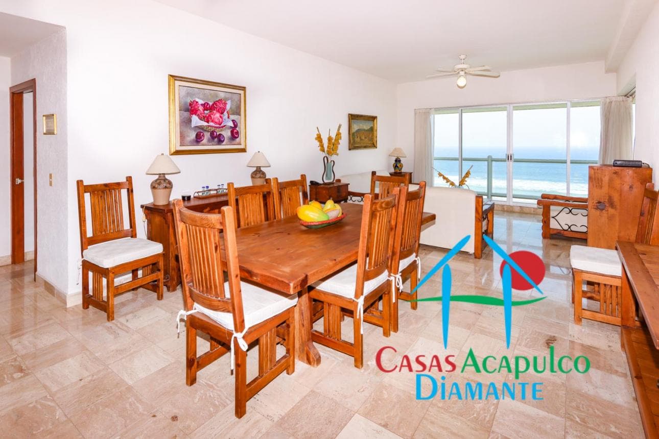 Cad Uxmal 1004. Terraza Con Vista Frontal Al Mar - 1