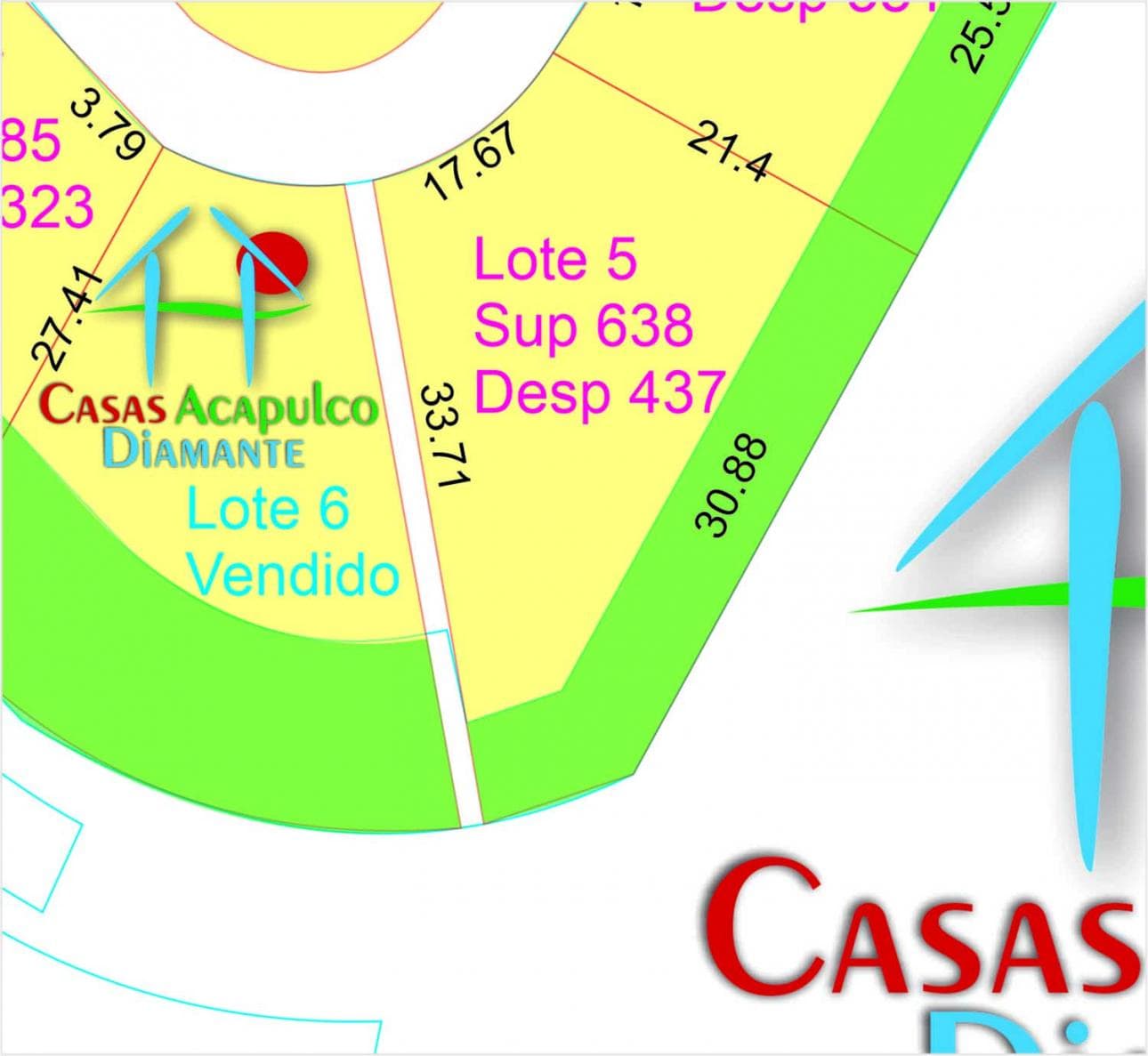 Cad Balkones Al Mar 5. Lote Residencial. Prototipo de Casa - 1