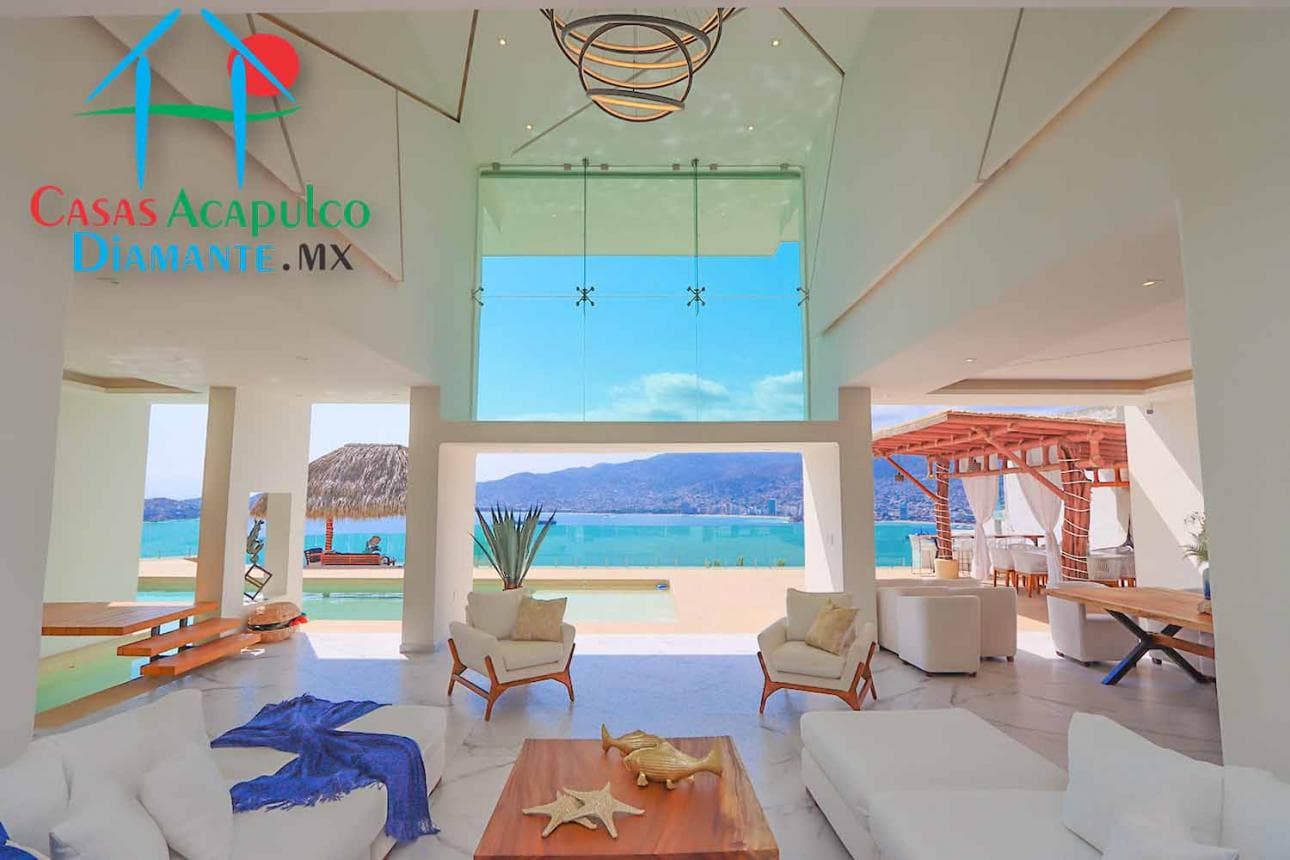 Hermosa casa con vista a la bahía de Acapulco - 1