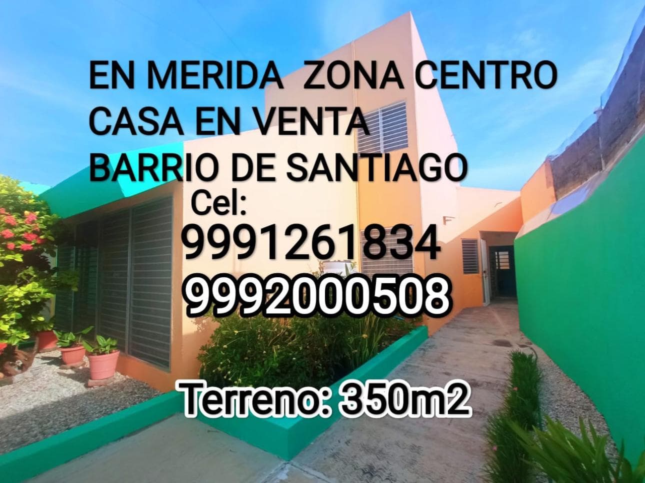 En Merida Yucatan Zona Centro Casa en el barrio de Santiago - 1