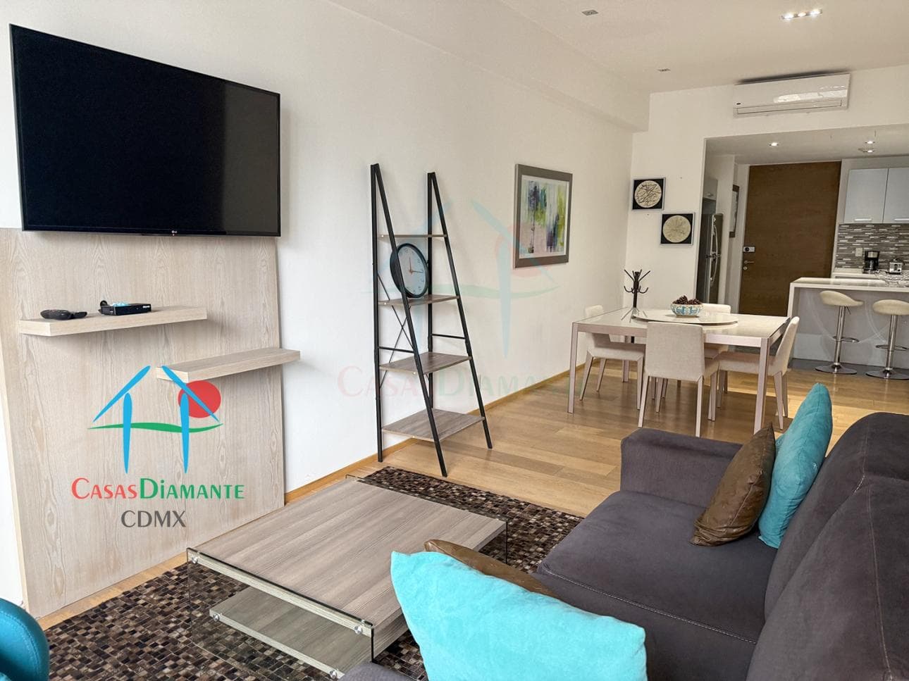 Loft en venta amueblado, con estudio y vista a Reforma - 1