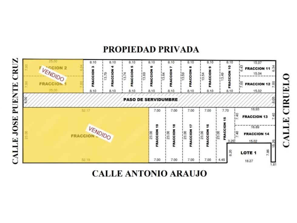 TERRENO EN VENTA COL LUNA LUNA - 1