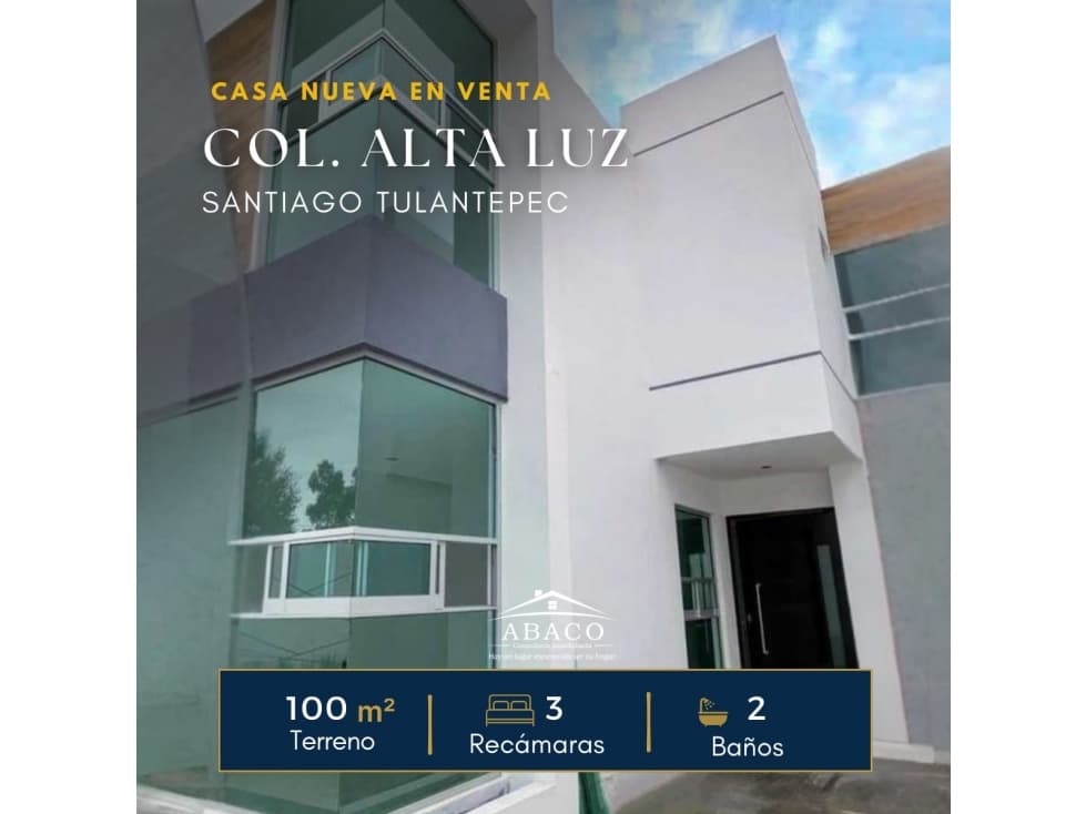 CASA NUEVA CON 3 RECAMARAS EN FRACC. PRIVADO SANTIAGO - 1