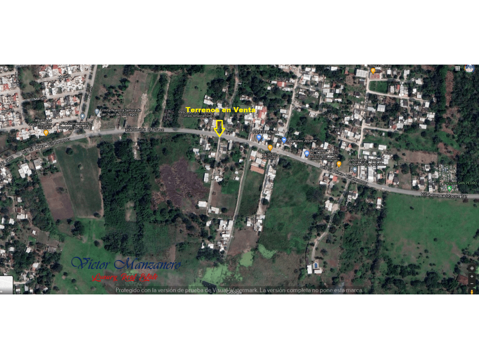 Terreno en Venta Boquerón 1a. Seccion K 7.5 Carretera Luis Gil Pérez - 1