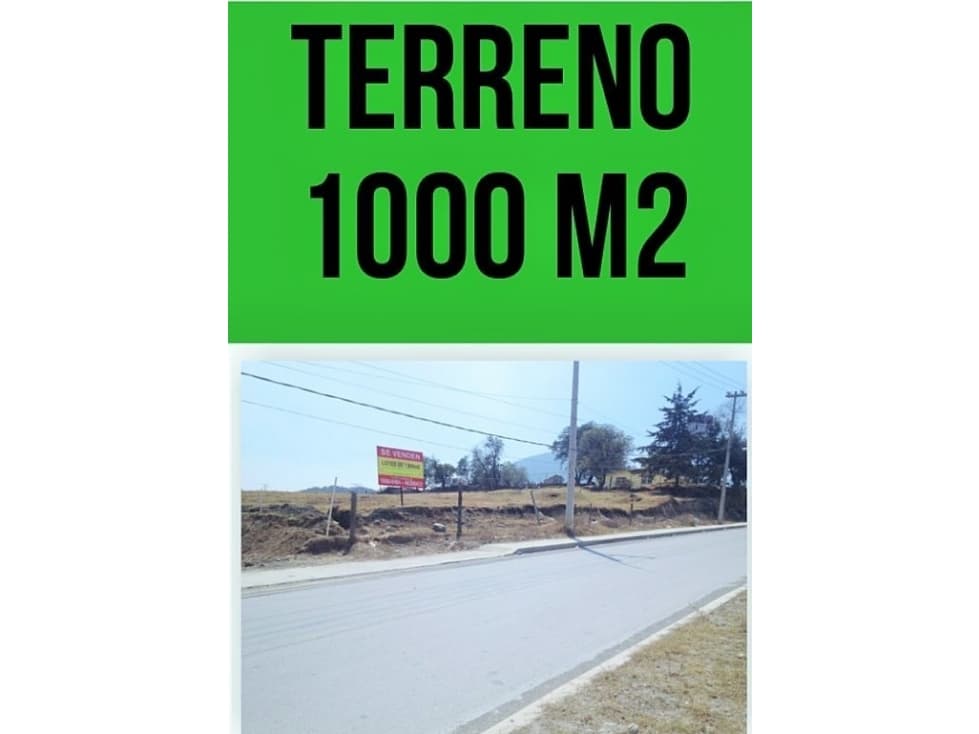 Hermoso terreno en venta en Rancho Blanco Jilotzingo - 1