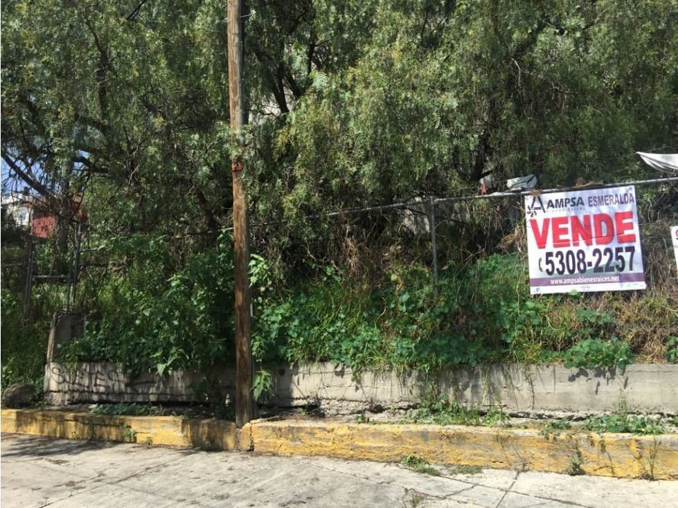 TERRENO EN VENTA EN CUMBRES DE HIMALAYA NAUCALPAN - 1