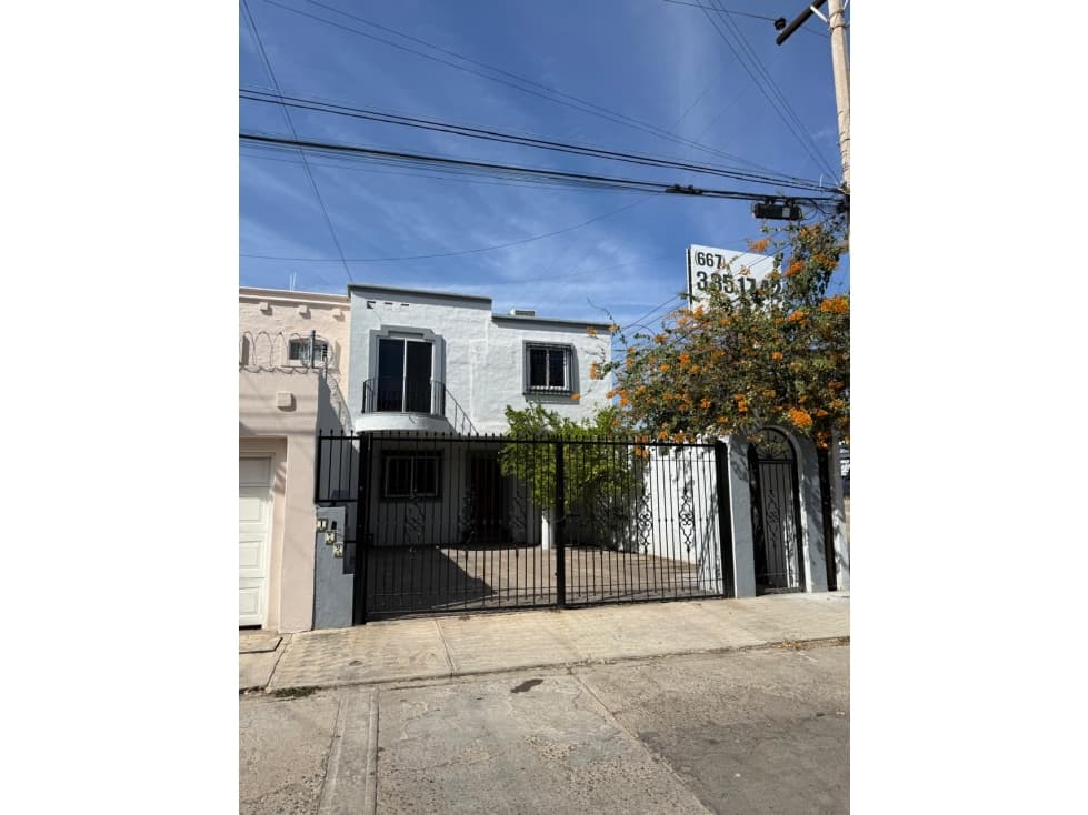 CASA EN RENTA SIN MUEBLES 3 RECS. CERCA DE RAFAEL BUELNA - 1