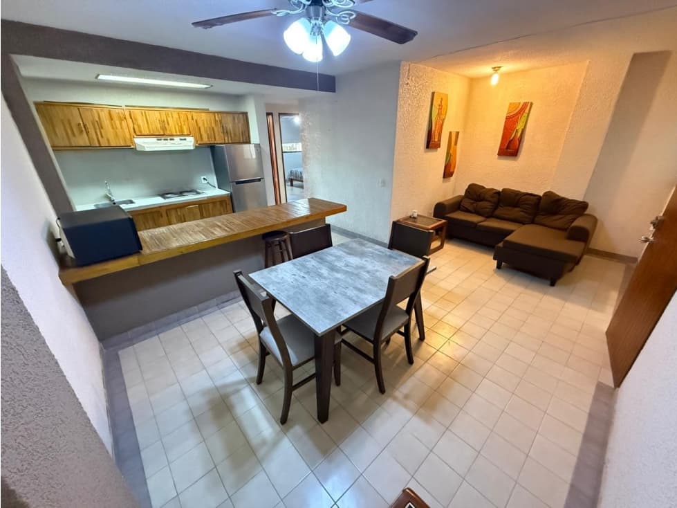 DEPARTAMENTO RENTA MAZATLÁN, 2 RECÁMARAS 4TO PISO - 1