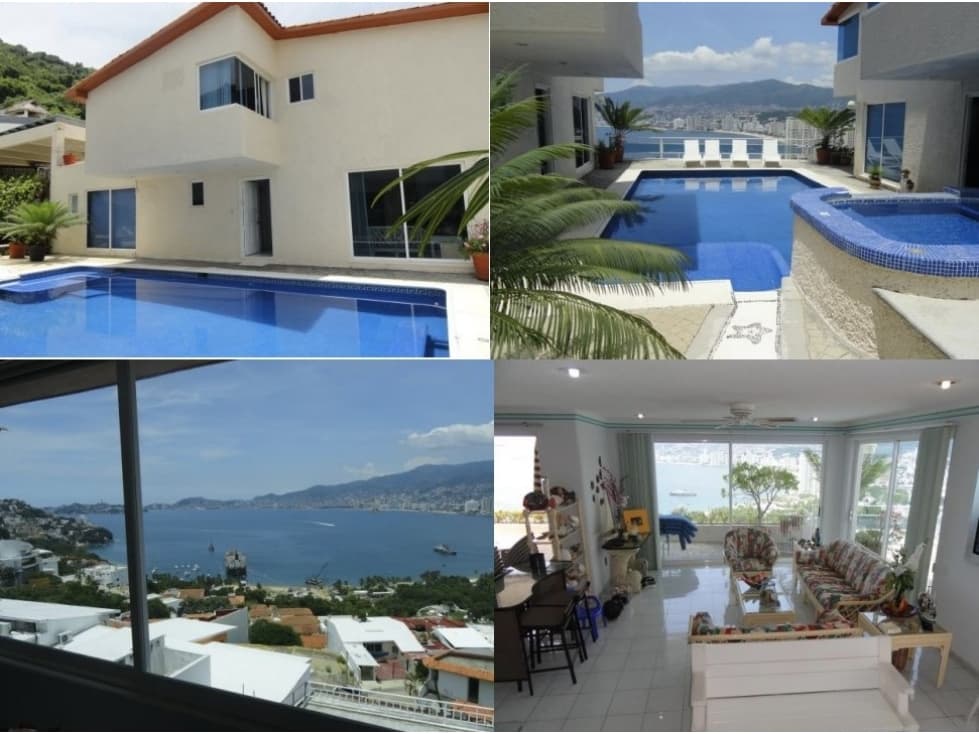 VENT VILLA JOYAS DE BRISAMAR ACAPULCO EXCELENTE UBICACION Y VISTA - 1