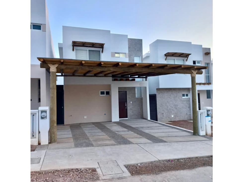 CASA 3 REC NUEVA AMUEBLADA FRACC PRIV CERCA DE PLAYA - 1