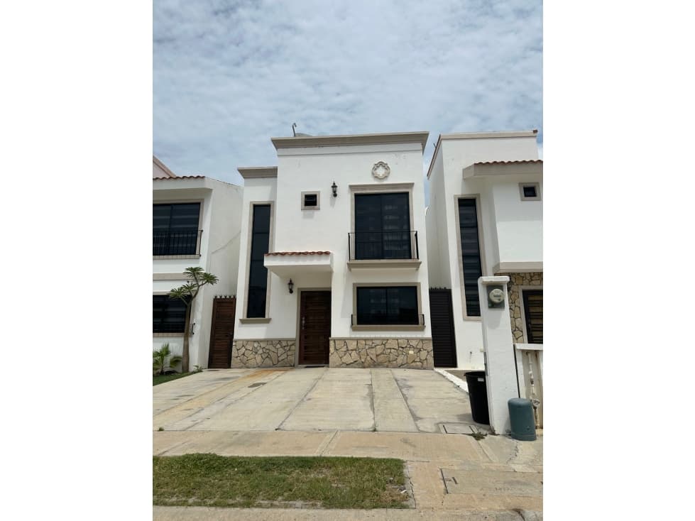 CASA 3 REC AMUEBLADA COTO PRIV CERCA DE PLAYA AZUL MARINO MAZATLAN - 1