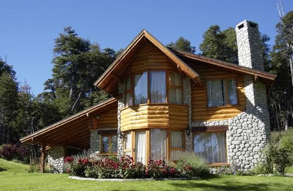 Cabaña 2 dorm con cochera, Puerto Manzano, Villa La Angostura - 1