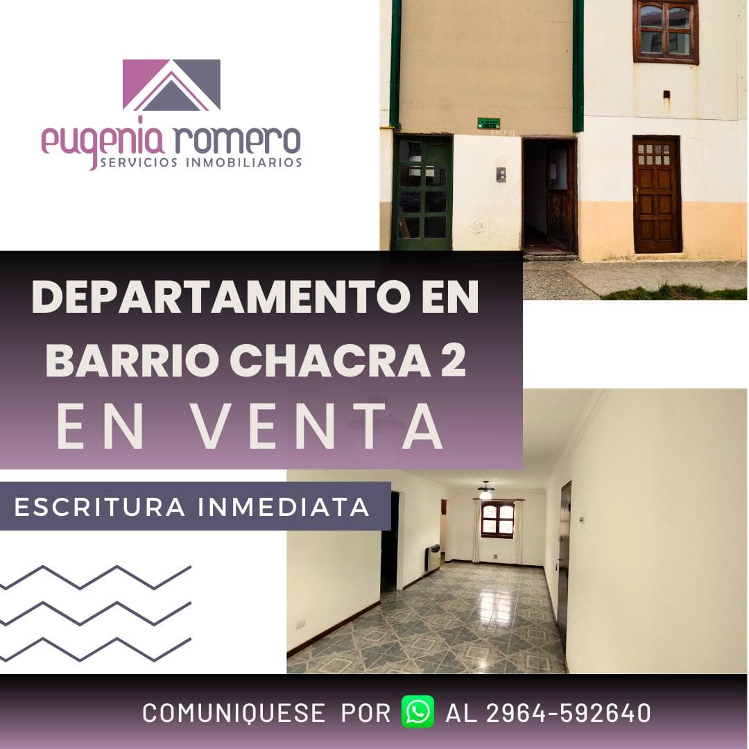 Departamento en VENTA EN CHACRA 2 - 1