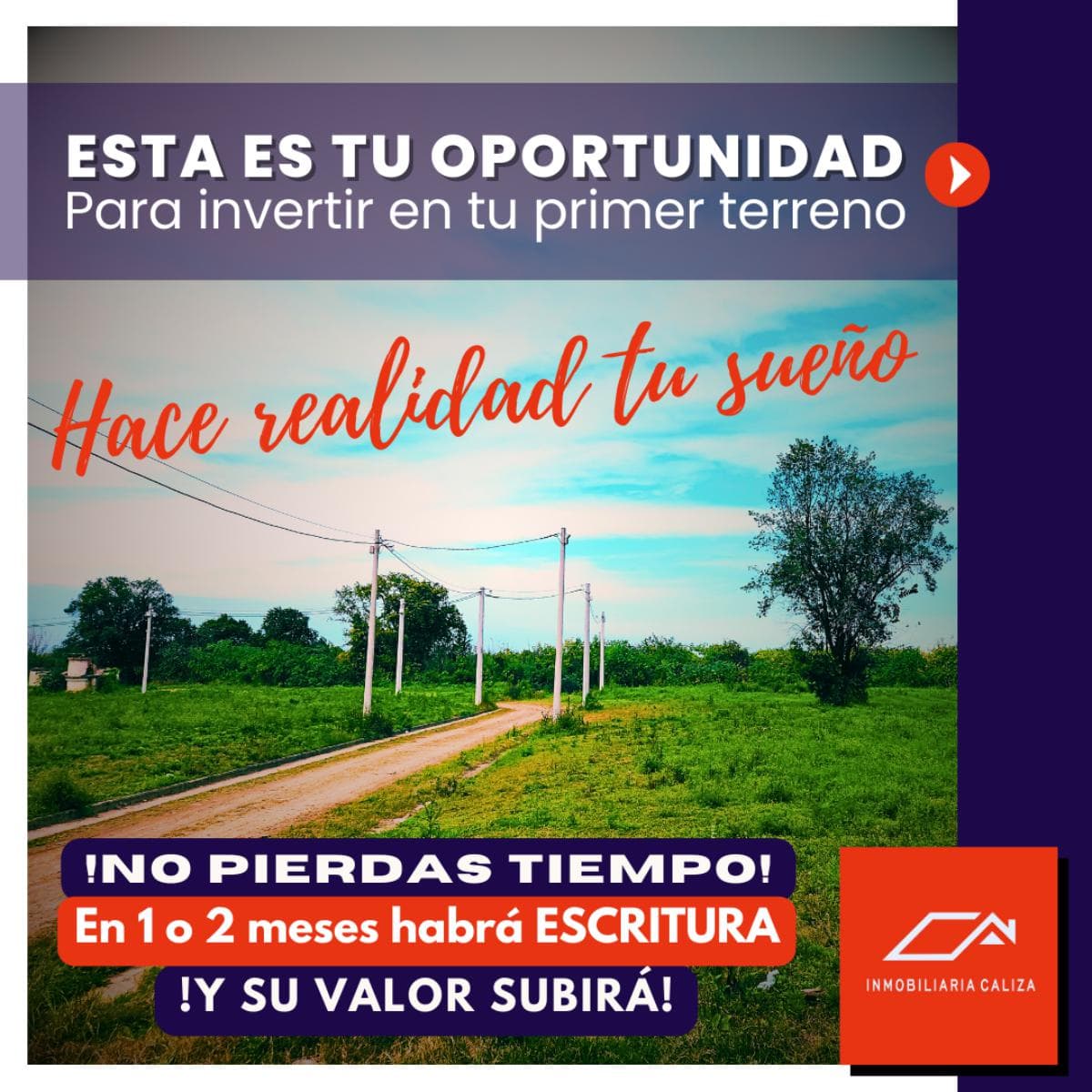 VENTA HERMOSOS TERRENOS EN VILLA CARMELA - YERBA BUENA - 1