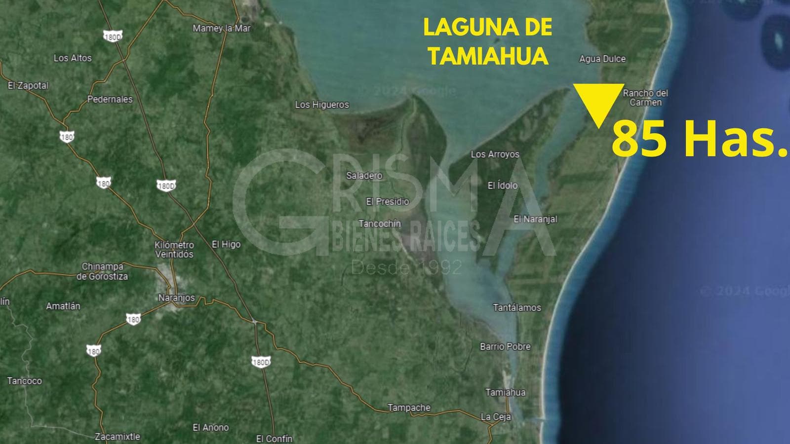 RANCHO EN VENTA EN TAMIAHUA, VERACRUZ - 1