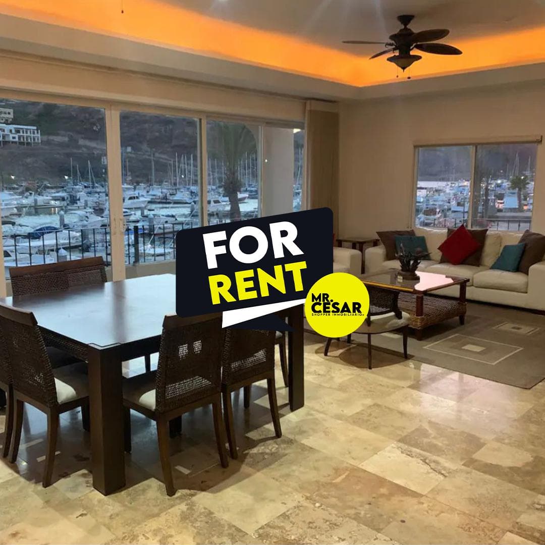 Penthouse en renta en la Marina San Carlos. - 1