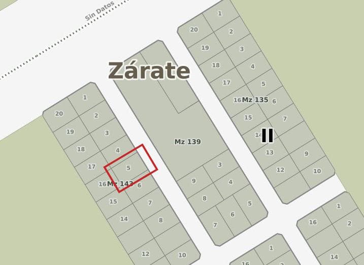 Terreno en Venta de 600m², con escritura, Barrio La Campiña. Zarate - 1