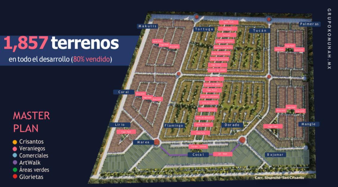 Venta Terreno Ubanizados, Playas de Yucatán - 1