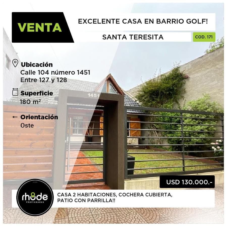 Casa - Santa Teresita - 1