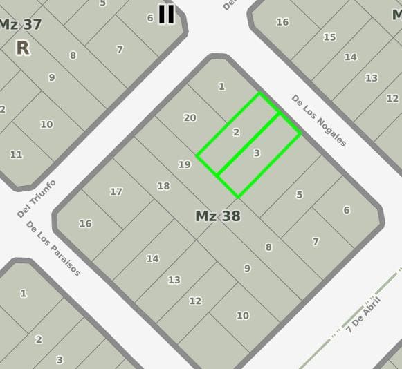 Terrenos en venta MIRAMAR - 600m2 - 1