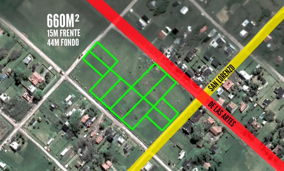 Terrenos en venta - 660mts2 - Mar De Cobo - 1