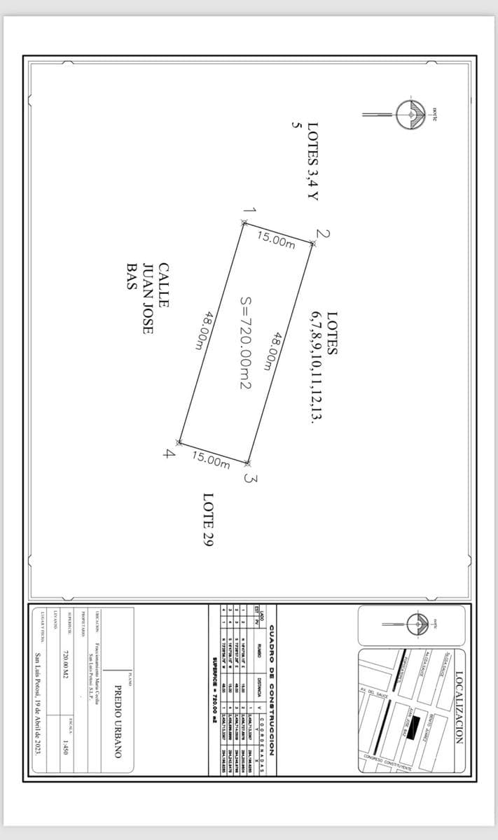 LOTE EN SOLEDAD PARA CONSTRUIR CASAS - 1