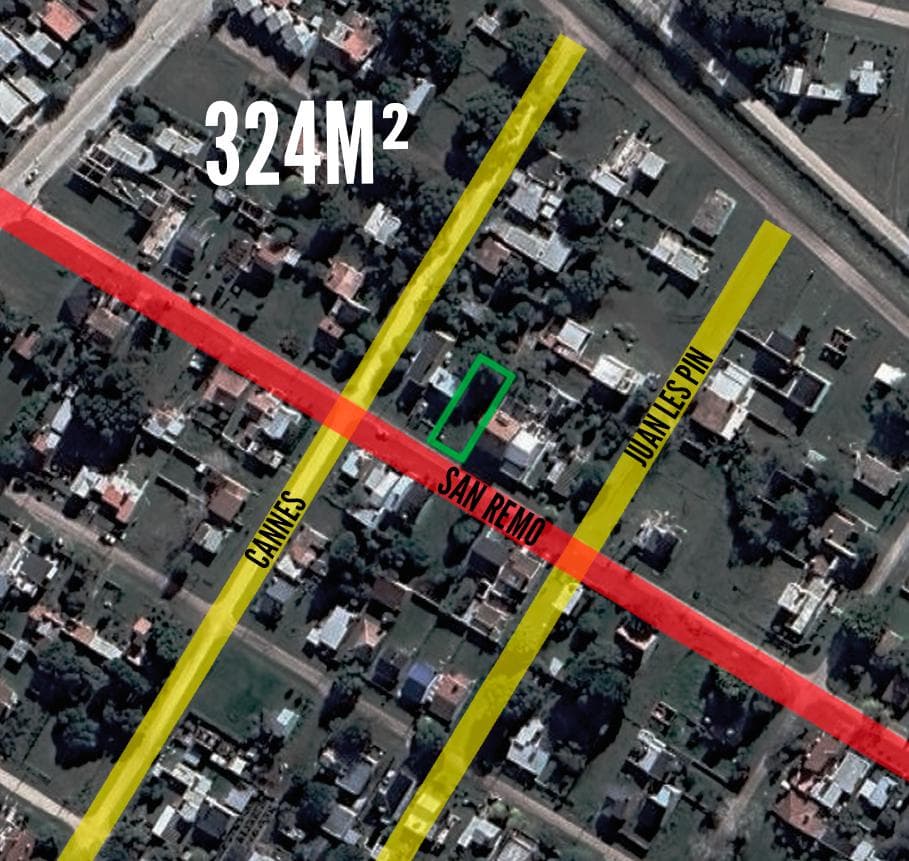 Terreno en venta - 324Mts2 - Santa Clara del Mar - 1