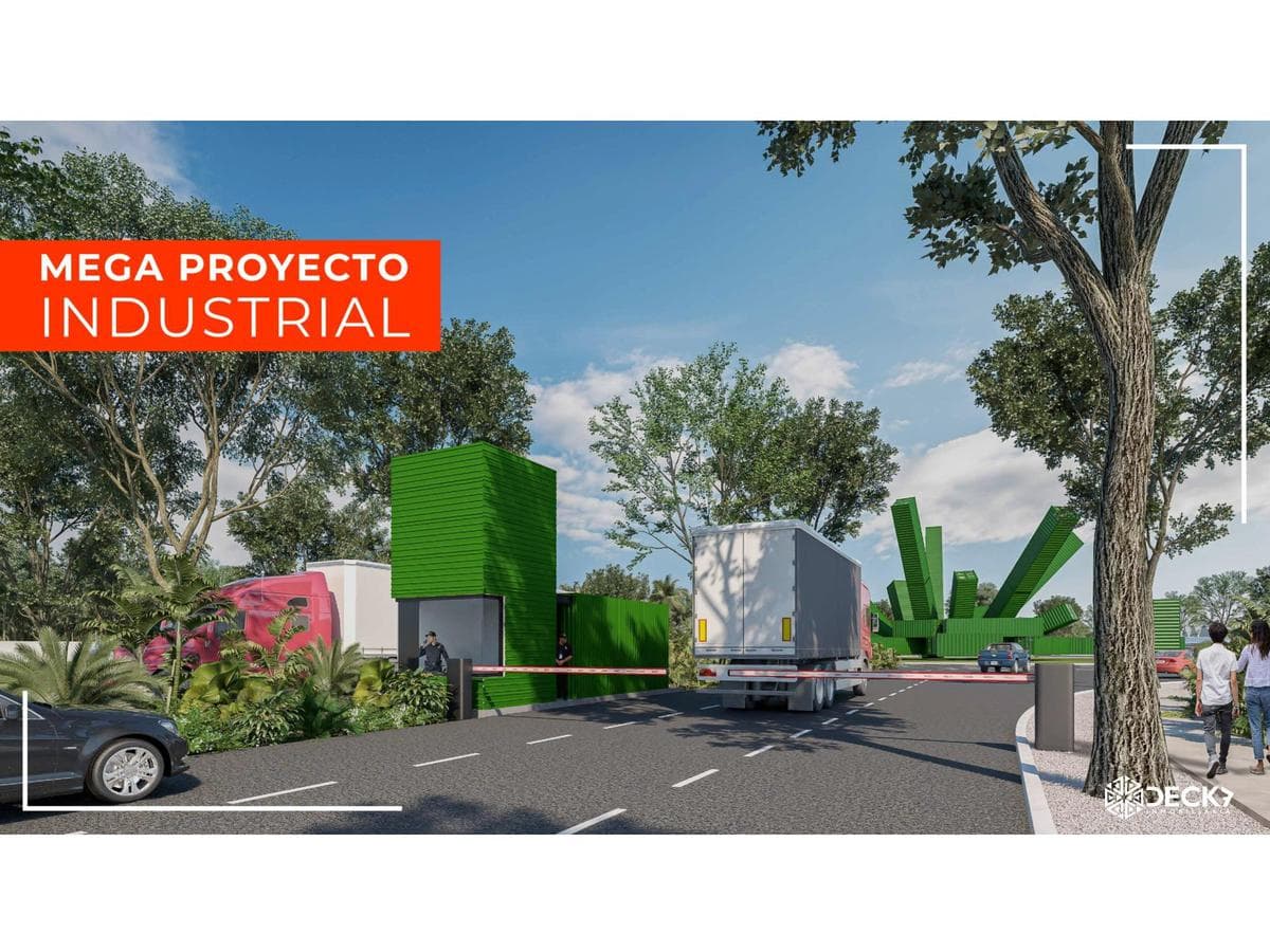 Preventa Terrenos en Parque Industrial de 1er Nivel en Mérida - 1