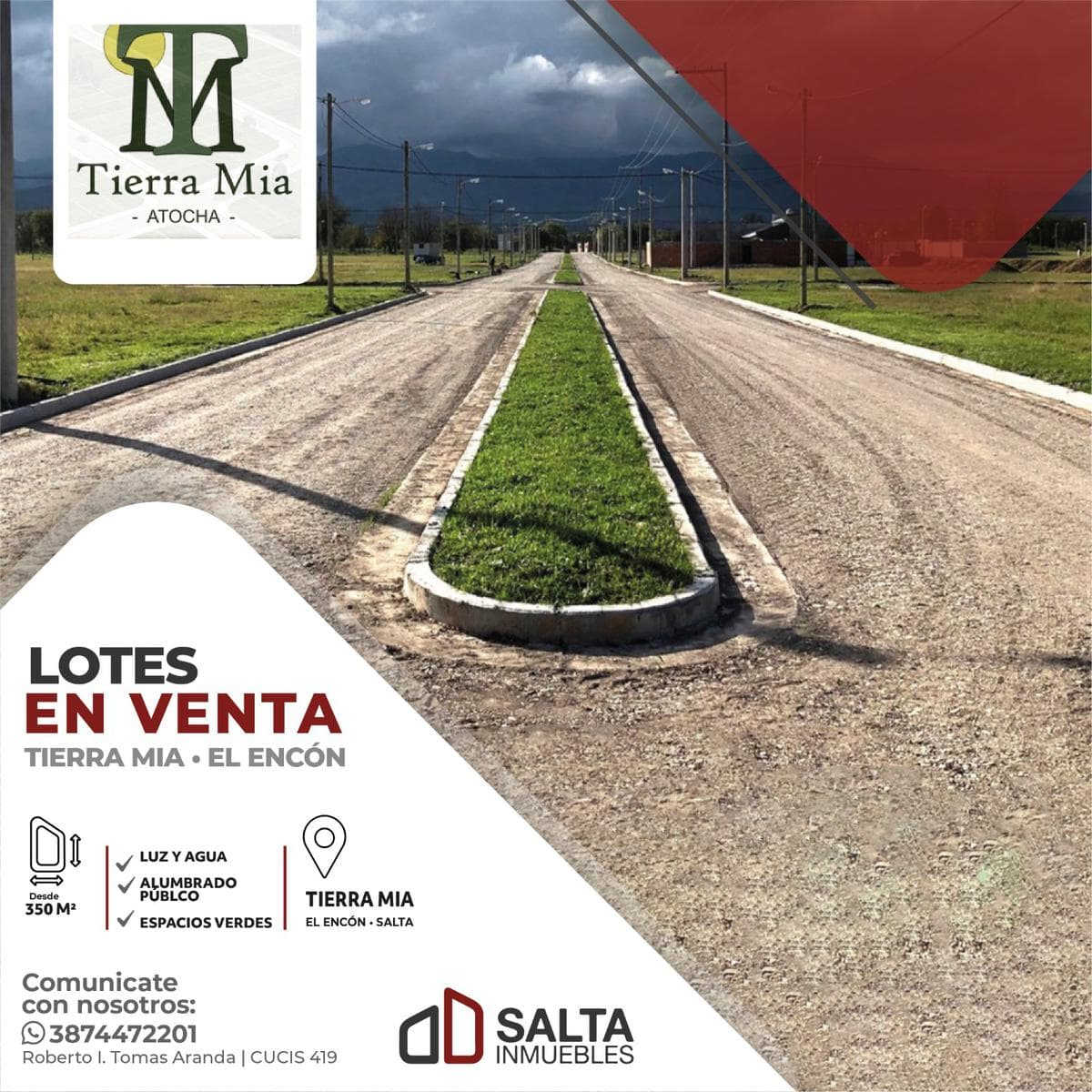 Terreno en tierra mia, el encon - 1