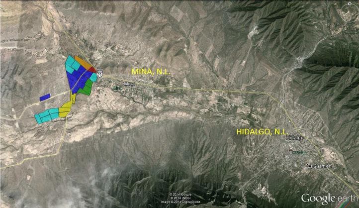 Terreno industrial en venta en Mina NL - 1
