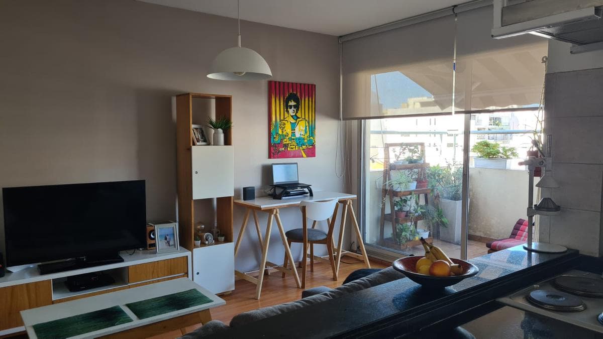 Venta departamento tres ambientes gran terraza Apto Profesional Balvanera - 1