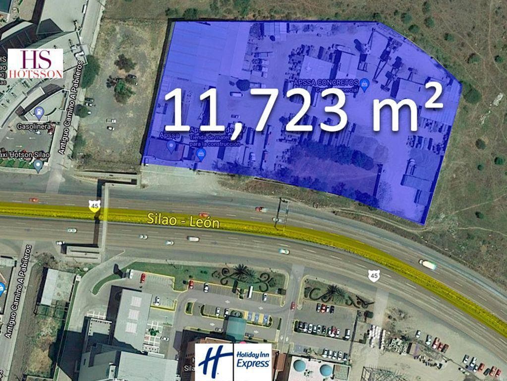 Terreno en Venta Carr. Silao - León 11,723 m² - 1