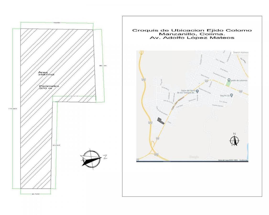 Renta de Terreno para bodega ó Patio de contenedores, 4587 mts - 1