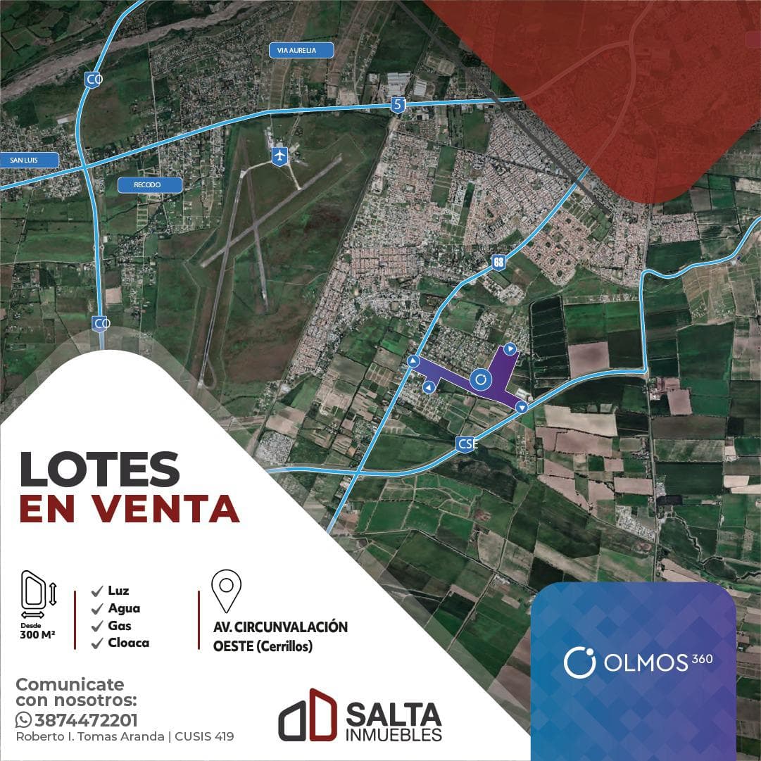 Terreno en barrio olmos 360 - 1