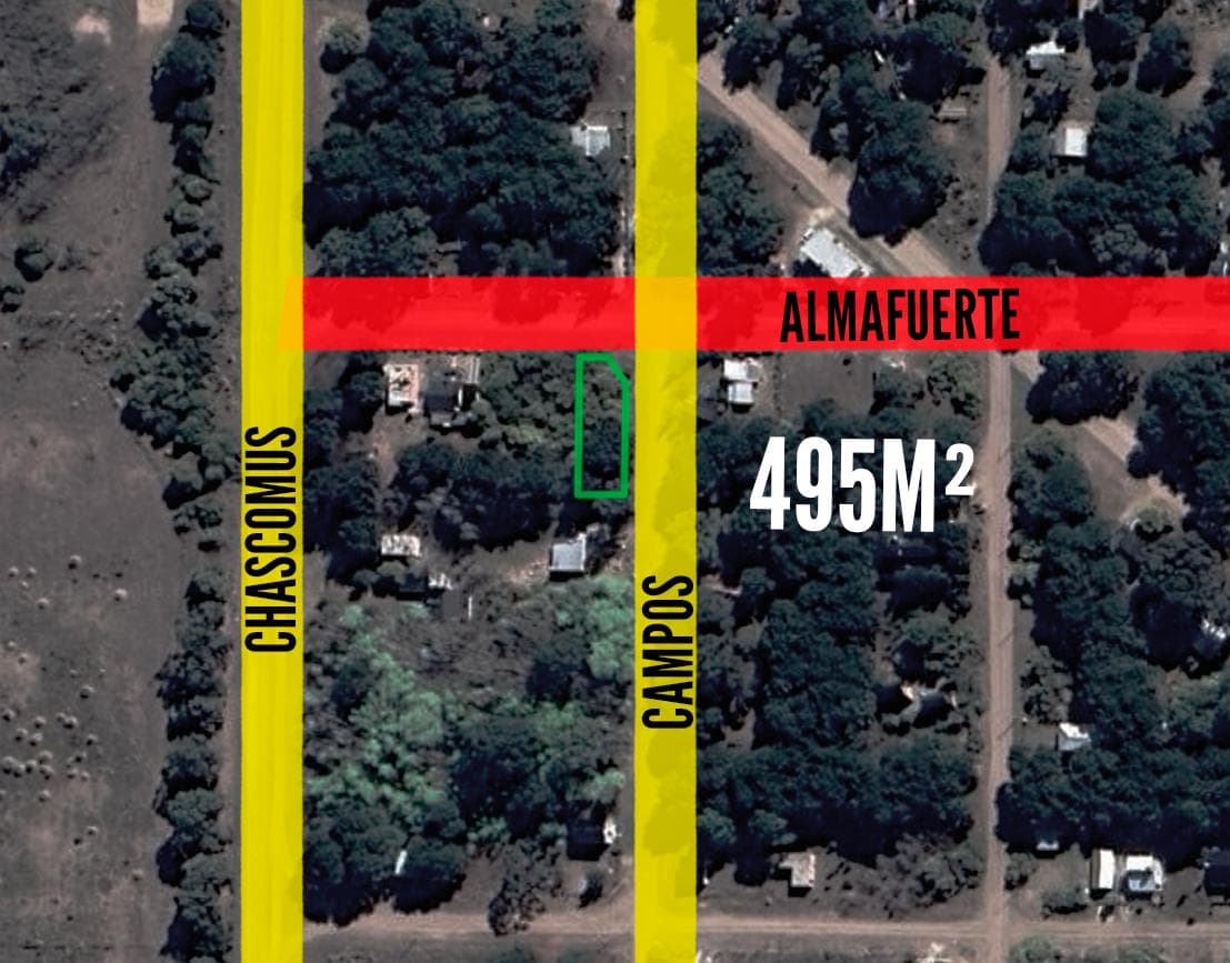 Terreno en venta - 495Mts2 - Nueva Atlantis - 1