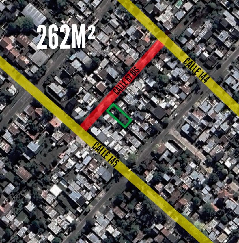 Terreno en venta - 267Mts2 - Los Hornos, La Plata - 1