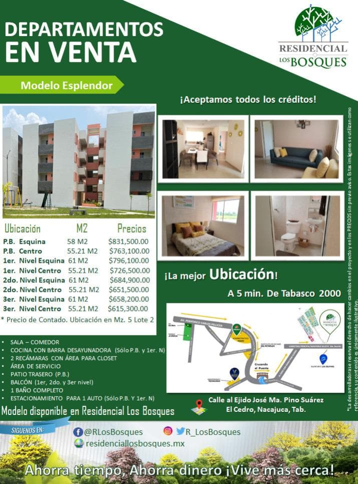 DEPARTAMENTO NUEVO EN VENTA TERCER NIVEL - 1