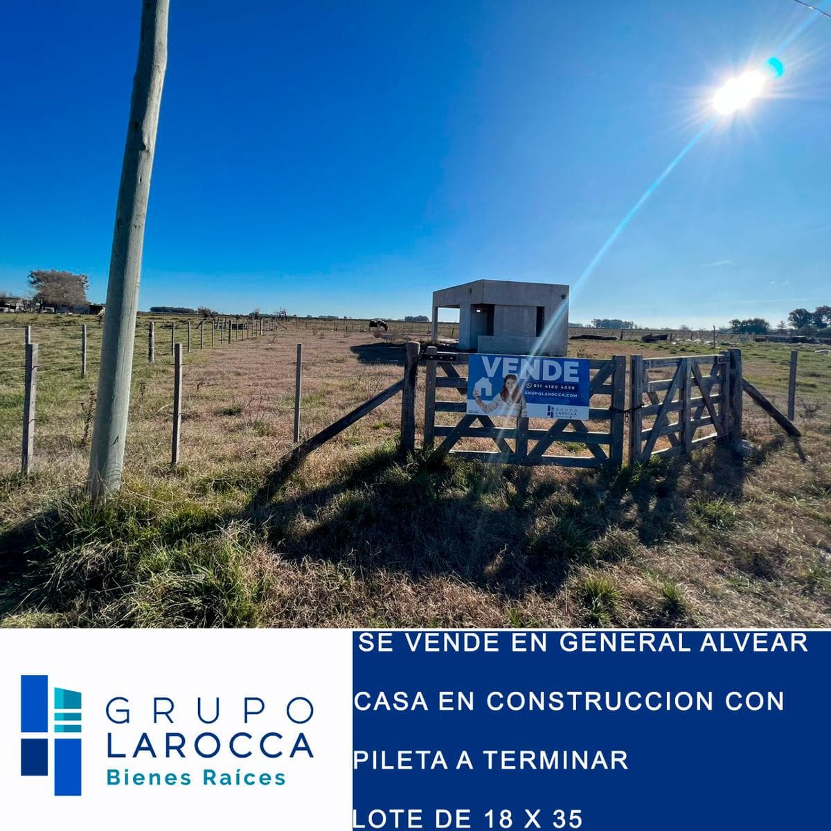 CASA EN CONSTRUCCIÓN CON PILETA A TERMINAR - 1