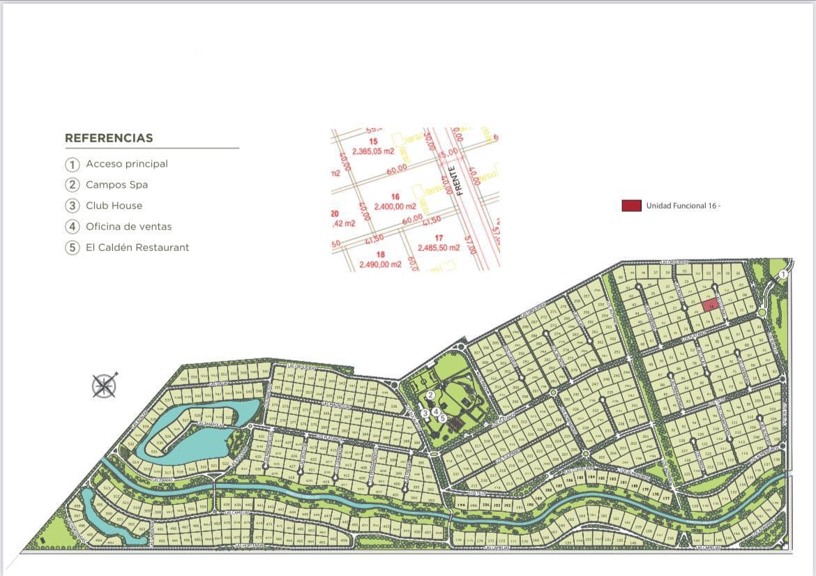 Terreno en venta en Campos de Roca II - 1