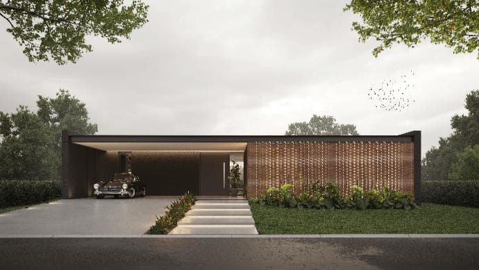 En venta Casa 4 ambientes con pileta en Club de Campo Prados del Oeste - EN CONTRUCCIÓN - 1