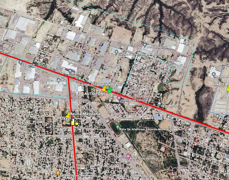 Terreno Comercial Junto a Autozone Carretera Presa la Amistad - 1