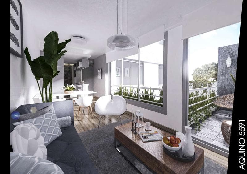 VENTA VILLA LUGANO AQUINO 5591 MONOAMBIENTE A ESTRENAR - 1